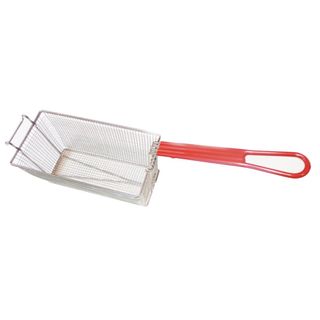 THOR FRYING BASKET WITH RED HANDLE 320(L)X160(W)X145(D) - ( AF270 ) - EACH
