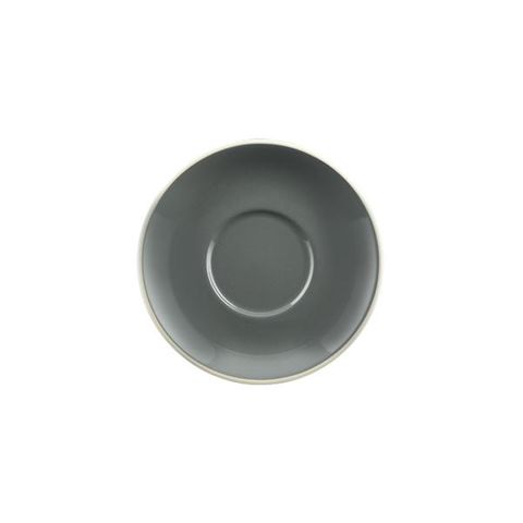 CAPPUCCINO SAUCER 145MM-GREY ROCKINGHAM 97725-GY - EACH