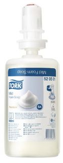 TORK MILD FOAM SOAP ( S4 ) 52 05 01 - 1L POD - EACH