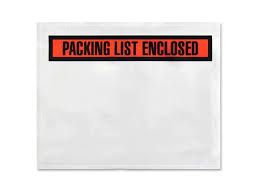 Envelopes Packing Slip -1000 -CTN