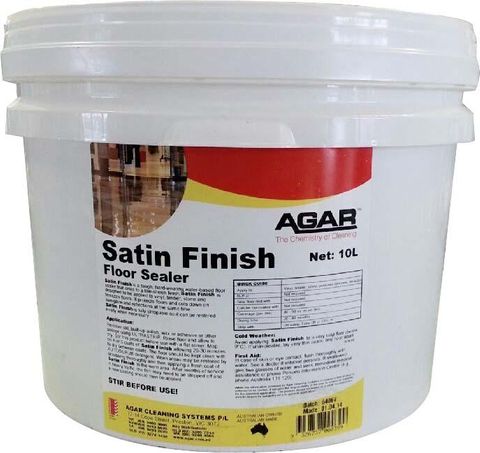 AGAR SATIN FINISH SEALER - 10L