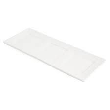 LUMINA WHITE FINE CHINA PLATTER 300 X 120MM - CD661 - 6 - PACK