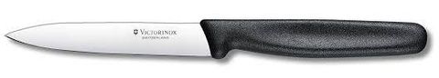 VICTORINOX PARING KNIFE 4" (10CM) BLACK HANDLE - C652 - EACH