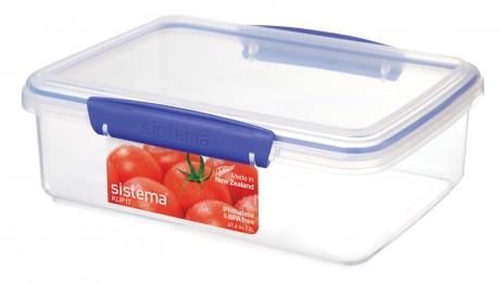 2.2L SISTEMA KLIP IT PLUS RECTANGULAR STORAGE CONTAINER ( FY879 ) - EACH