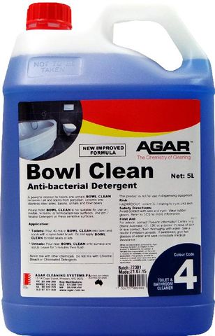 AGAR BOWL CLEAN WASHROOM CLEANER - 5L