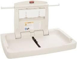 RUBBERMAID BABY CHANGING STATION HORIZONTAL ( FG781888PLAT ) - EACH
