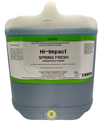 HI - IMPACT SPRING FRESH - ANTI BACTERIAL CLEANER - 20L