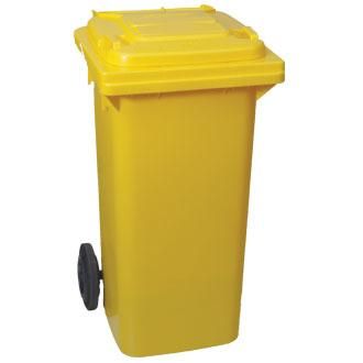 WHEELIE BIN 120L - YELLOW - EACH