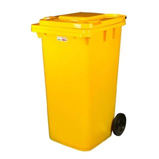 WHEELIE BIN 240L - YELLOW -EACH