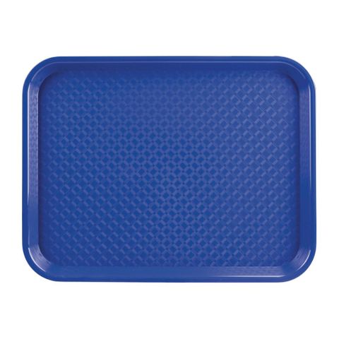 FOODSERVICE TRAY POLYPROP - BLUE - 350X450MM - P512 - EACH