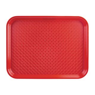 FOODSERVICE TRAY POLYPROP - RED - 350X450MM - P510 - EACH