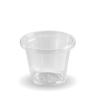 BIOPAK 30ml sample cup - clear - 100 - ( U-30Y ) - SLV