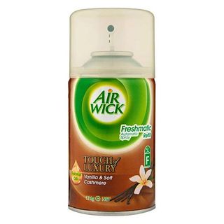 Airwick" FRESHMATIC " VANILLA & CASHMERE  174g REFILL - CAN