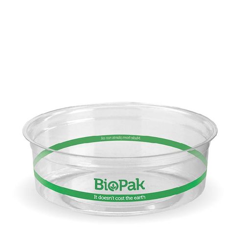 BIOPAK 240ml COLD Bowl - 121mm - clear - 500 - ( P-240 ) - CTN