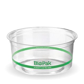 BIOPAK 360ml COLD Bowl - 121mm - clear - 500 - ( P-360 ) - CTN