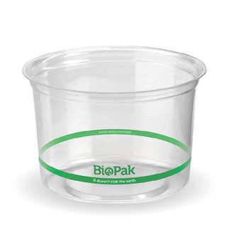 BIOPAK 500ml COLD Bowl - 121mm - clear - 500 - ( P-500 ) - CTN