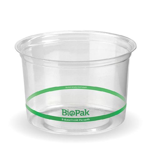 BIOPAK 500ml COLD Bowl - 121mm - clear - 500 - ( P-500 ) - CTN