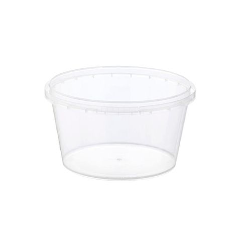 CASTAWAY LOCKSAFE - TAMPER EVIDENT CONTAINER - ROUND - 300ML - 500 - CARTON