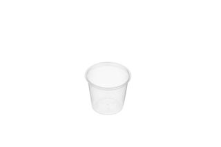 GENFAC G 150ML ROUND CONTAINER - 50 - SLV