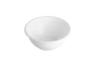 GENFAC 1050ml WHITE PLASTIC NOODLE BOWL - G12050W - 50 - SLV