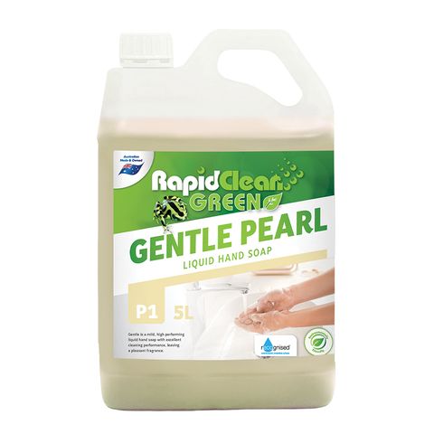 Rapid Clean GENTLE PEARL Liquid Hand Soap - 5L (Recognised Environmental)