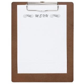 OLYMPIA MENU CLIPBOARD (A5 SIZE) - EACH