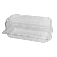 BAR CAKE CONTAINERS WITH HINGED LID (200 X 100 X 100) - 200 - CTN