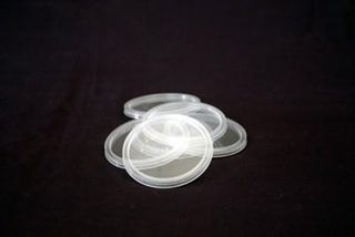 TP - T2 / T4 - SMALL CLEAR ROUND LIDS - 1000 - CTN