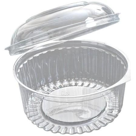 24OZ CLEAR SHOW BOWL WITH HINGED DOME LID - 150 - CTN