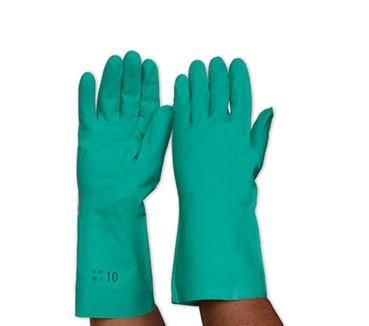 PRO-VAL NITE GREEN NITRILE GLOVES 46'S - SIZE 9 - LARGE - PAIR - PKT