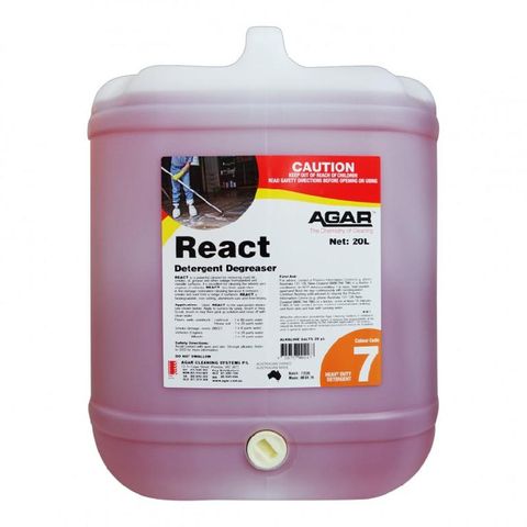 AGAR REACT HD CLEANER & DEGREASER 20L