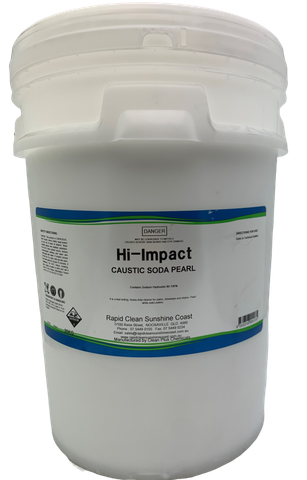 HI -IMPACT - Caustic Soda Pearl Heavy Duty Cleaner - 20KG