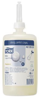 TORK MILD LIQUID SOAP ( S1 ) 42 05 01 - 6 X 1L PODS - CARTON