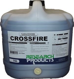 Research " CROSSFIRE " Cleaner / Degreaser / Stripper -15L