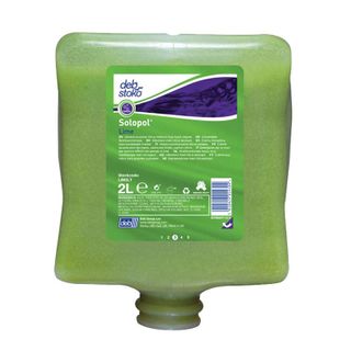 DEB SOLOPOL LIME HAND CLEANER - 2L X 4 - CTN