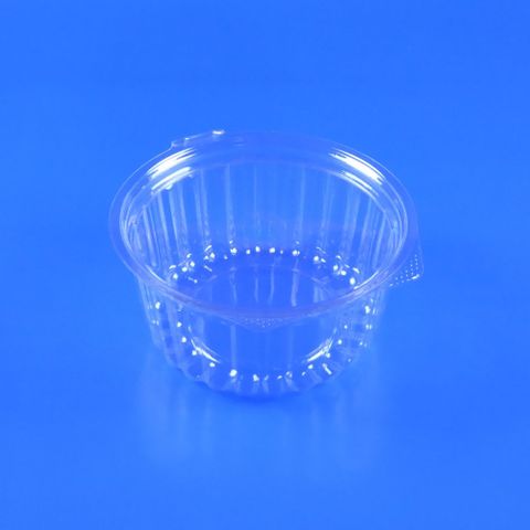 12OZ CLEAR SHOW BOWL WITH HINGED FLAT LID - 250 - CTN