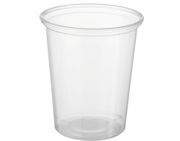 CASTAWAY REVEAL 200ML CLEAR ROUND CONTAINER ( CA-FC200 ) - 1000 - CTN
