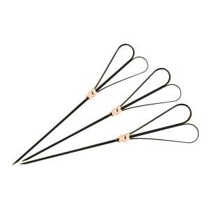 TRENTON 100MM HEART SKEWER / COCKTAIL PICK - BLACK - 47980-BK - 1000 - CTN