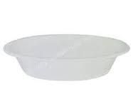 ENVIRO CHOICE - 7" NATURAL FIBRE ROUND BOWL - 500 - PKT