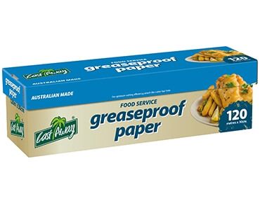 CASTAWAY GREASE PROOF PAPER ROLL 30CM X 120M - 4