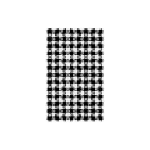 TRENTON GINGHAM BLACK G/PROOF PAPER -74203 - 190 X 310MM ( 1/4 CUT) - 2000 - CTN