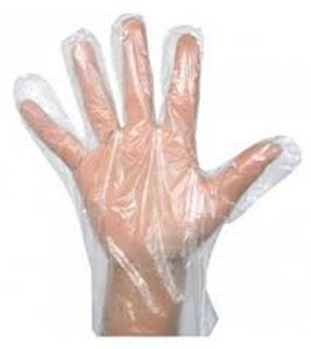 TP CLEAR POLYETHYLENE  LDPE EMBOSSED GLOVES - 10000 - CTN