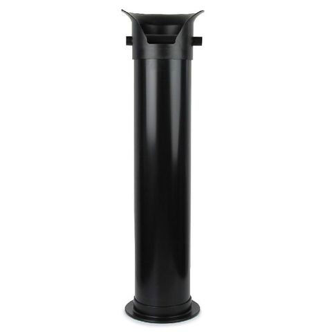 RHINO THUMPA COFFEE KNOCKOUT / DUMP TUBES - BLACK - LARGE - EACH
