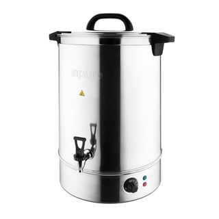 APURO 30L HOT WATER URN STAINLESS STEEL BODY - MANUAL FILL ( GL348-A ) - EACH
