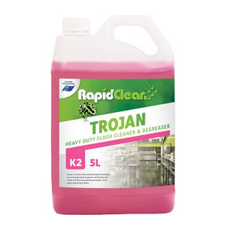 Rapid Clean " TROJAN " Heavy Duty Floor Cleaner & Degreaser - 5L