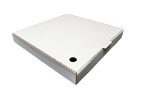 WHITE PIZZA BOXES