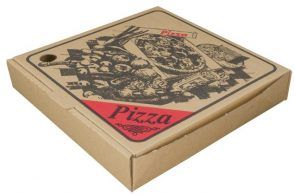 9" BROWN PIZZA BOXES - 100 - PKT