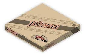 13" BROWN PIZZA BOXES PERFECT BITE - 100 - PKT