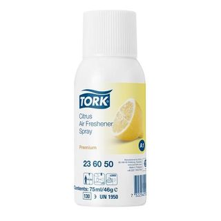 TORK AIR FRESHENER " CITRUS " REFILL 75ML - ( 23 60 50 ) - 12 - CTN