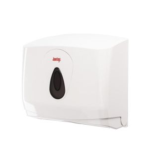 JANTEX WHITE ABS MULTIFOLD HAND TOWEL DISPENSER - 256mm (H) x 290mm (W) x 145mm (D) - GD839 - EACH